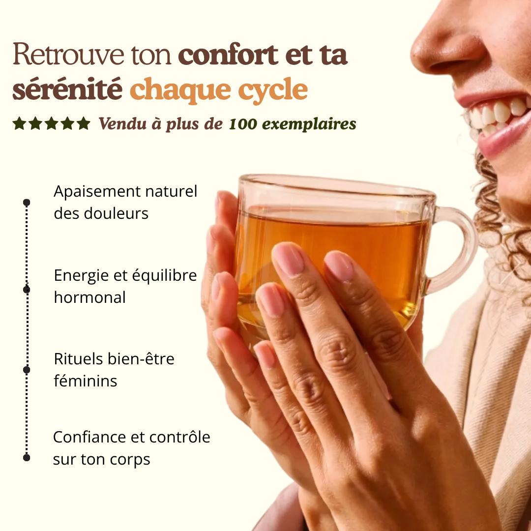 Rituel au curcuma “Lune Dorée” - Apaise les règles douloureuses