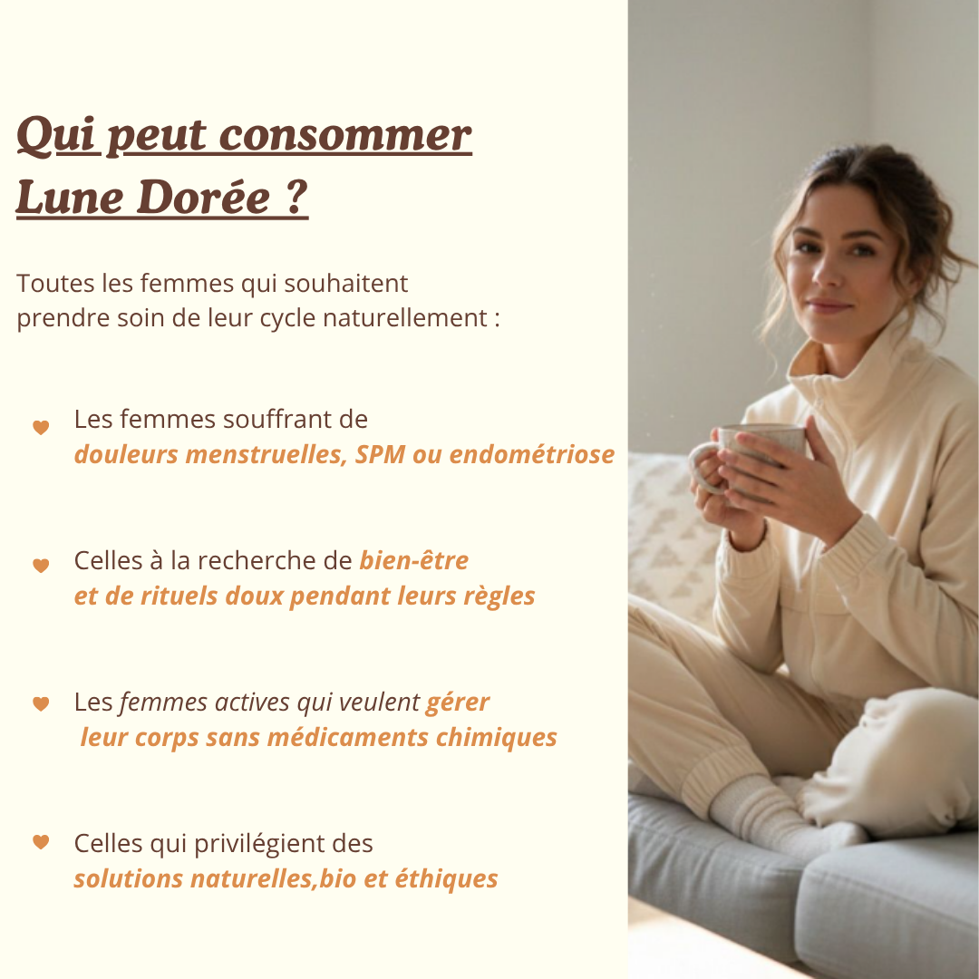 Rituel au curcuma “Lune Dorée” - Apaise les règles douloureuses