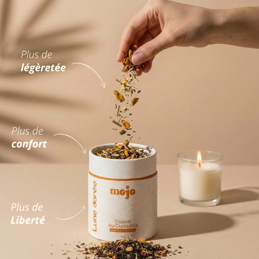 Lune Dorée - le rituel au curcuma pour des règles plus douces
